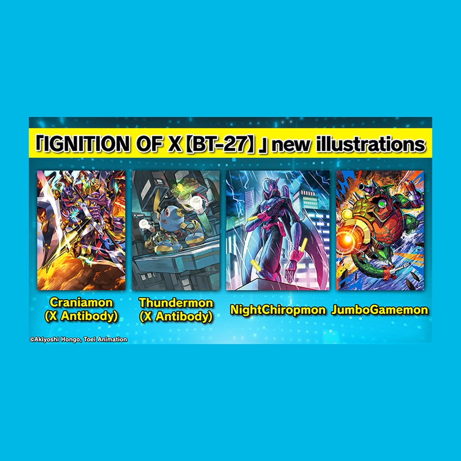 Digimon Card Game — IGNITION OF X BT-27 Display (24 boosters)