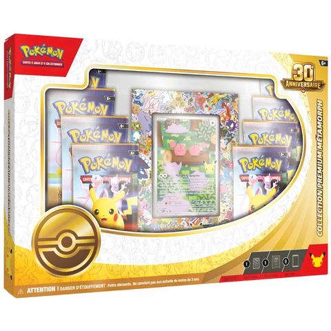 Pokémon 30e anniversaire — Coffret Premium Métamorph (FR)