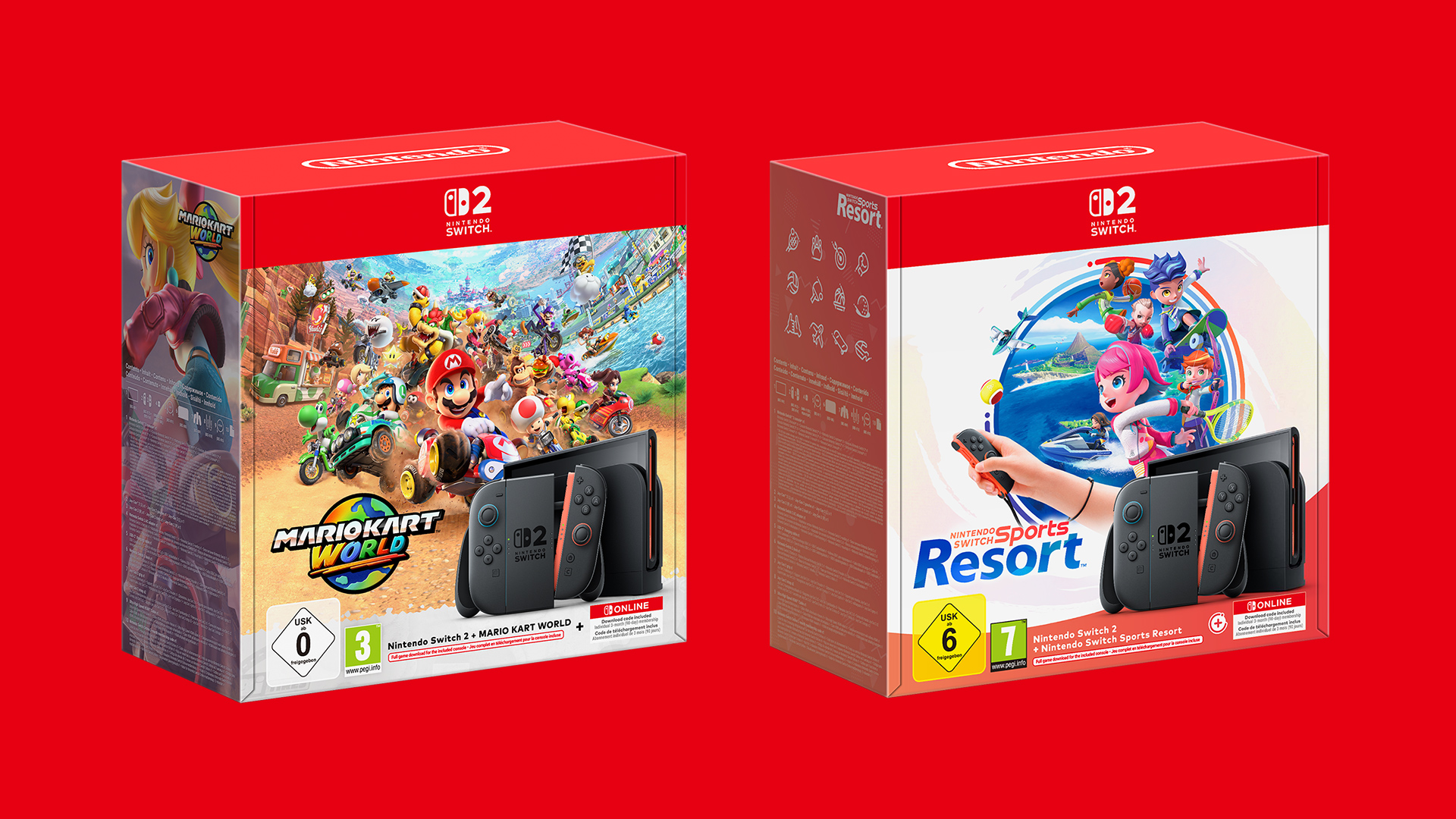 Nintendo Switch 2 + Nintendo Switch Sports Resort — pack fêtes