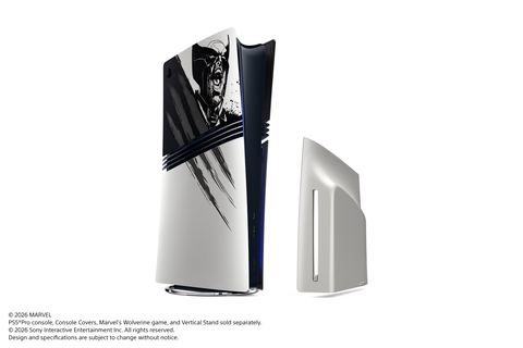 Façades de console PlayStation 5 Pro - Marvel's Wolverine Adamantium