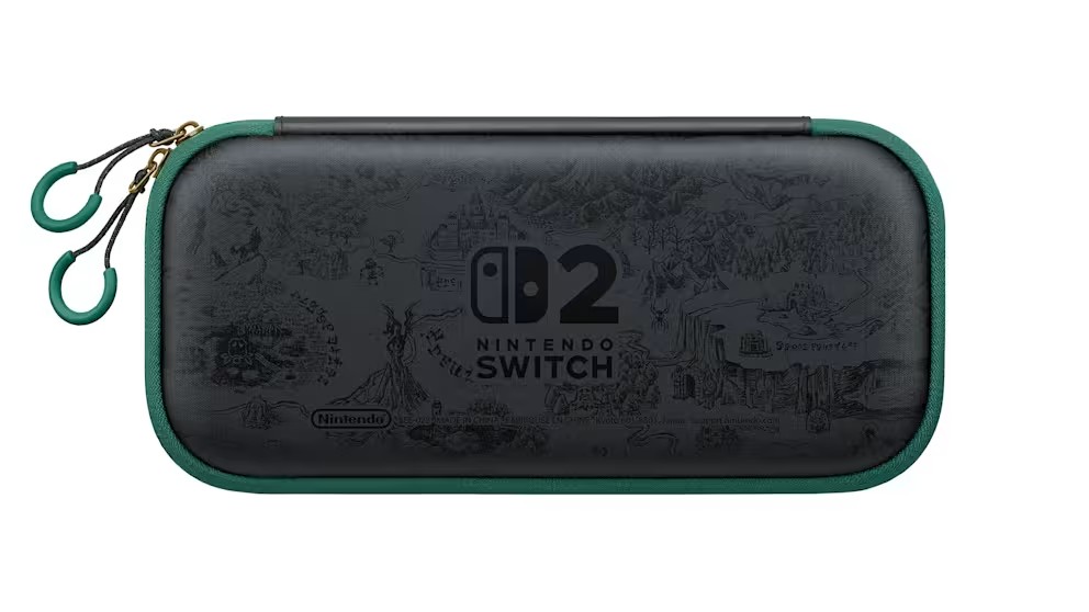Housse de transport Nintendo Switch 2 — The Legend of Zelda, 40e anniversaire