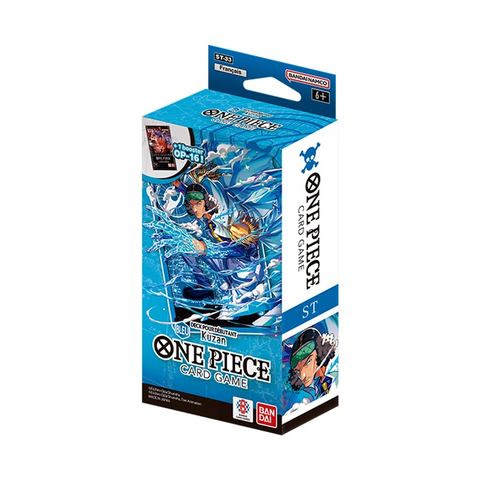Deck de démarrage One Piece Jeu de cartes — ST-33 Blue — Kuzan