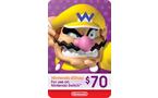 Carte cadeau Nintendo eShop 70,00 €