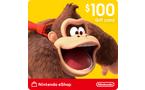 Carte cadeau Nintendo eShop 100,00 €