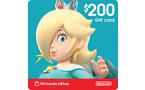 Carte cadeau Nintendo eShop 200,00 €