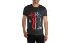 T-shirt Neon Genesis Evangelion unisexe Black Short Sleeve