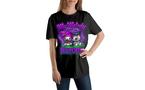 T-shirt Sanrio Kuromi and My Melody Black and Pink unisexe Graphic Exclusivité Game House