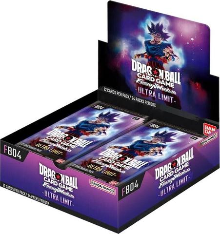 Boîte de boosters Dragon Ball Super Jeu de cartes: Fusion World 4 Ultra Limit (FB04)