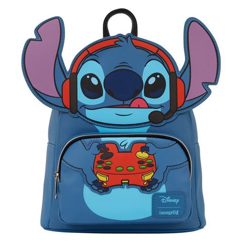 Sac à dos Loungefly Disney Gamer Stitch Mini Exclusivité Game House