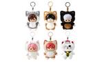 Porte-clés Puremind x Dan Da Dan Meow Mission Peluche vinyle (modèles variables)
