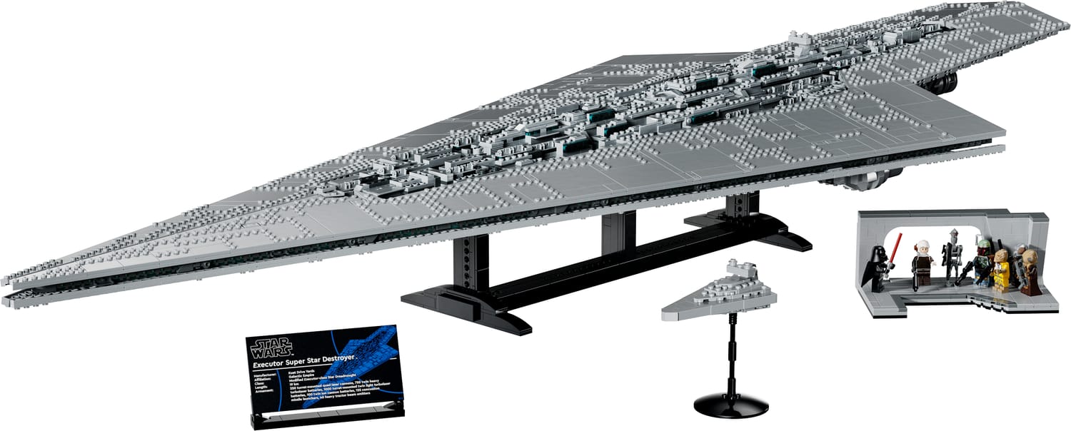 Jeu de construction LEGO Star Wars UCS Executor Super Star Destroyer 75457